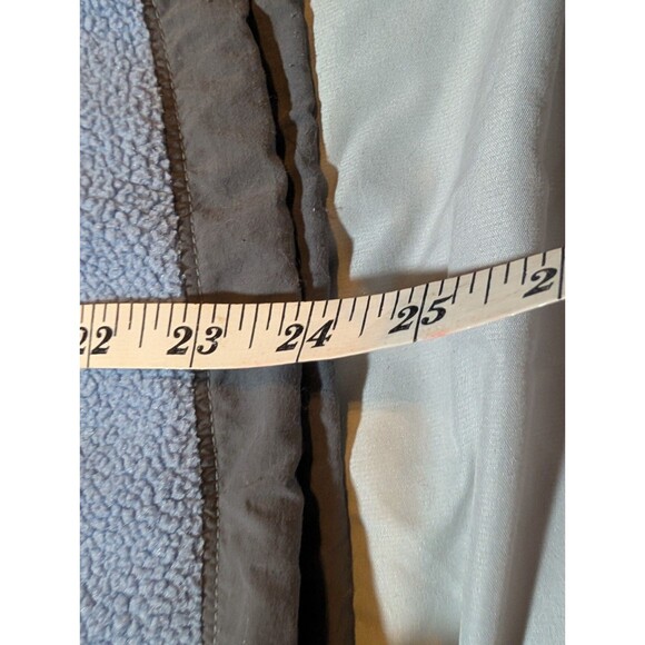 The North Face Denali Fleece Polartec Full Zip Jacket Light Blue Gray Youth M/L* - Picture 8 of 9
